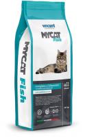 MyCat Fish Полнорационный корм для взрослых кошек 20 кг