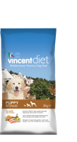 Vincent Diet Puppy Chicken Полнорационный корм для щенков всех пород с курицей 3 кг