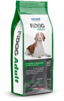 FiDOG Adult - Полнорационный корм для взрослых собак всех пород 20 кг